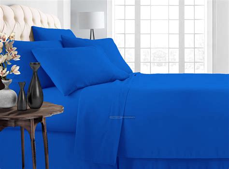 Classic Royal Blue Bed in a Bag 8 Piece Set — comfortbeddings-usa