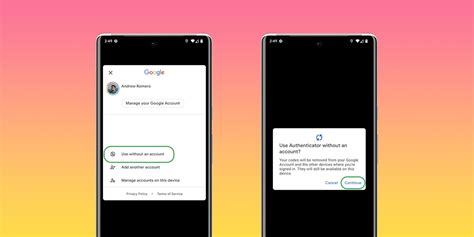 Image result for Google Authenticator Use without Account