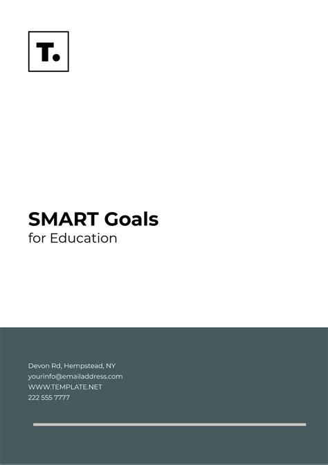 Image result for Multiple Goals Template Using Smart Goal Format
