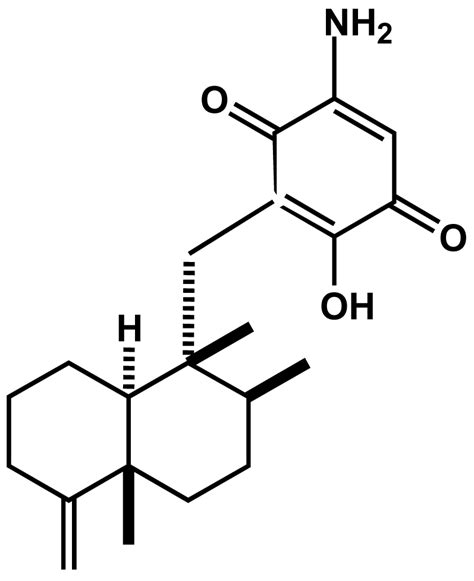 Smenospongine, a Sesquiterpene Aminoquinone from a Marine Sponge ...