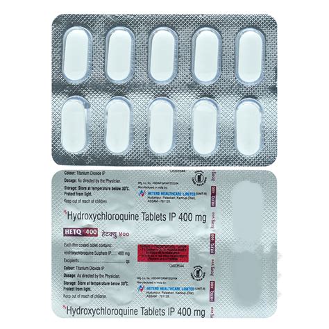 HCQS-400 Tablet 10's Price, Uses, Side Effects, Composition - Apollo ...