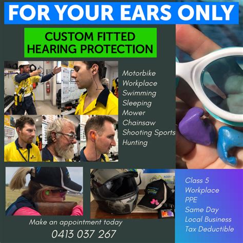 Image result for Custom Fitted Hearing Protection