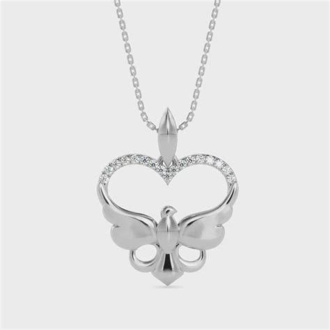 Platinum Diamonds Heart Pendant for Women JL PT P 18001 – Jewelove™
