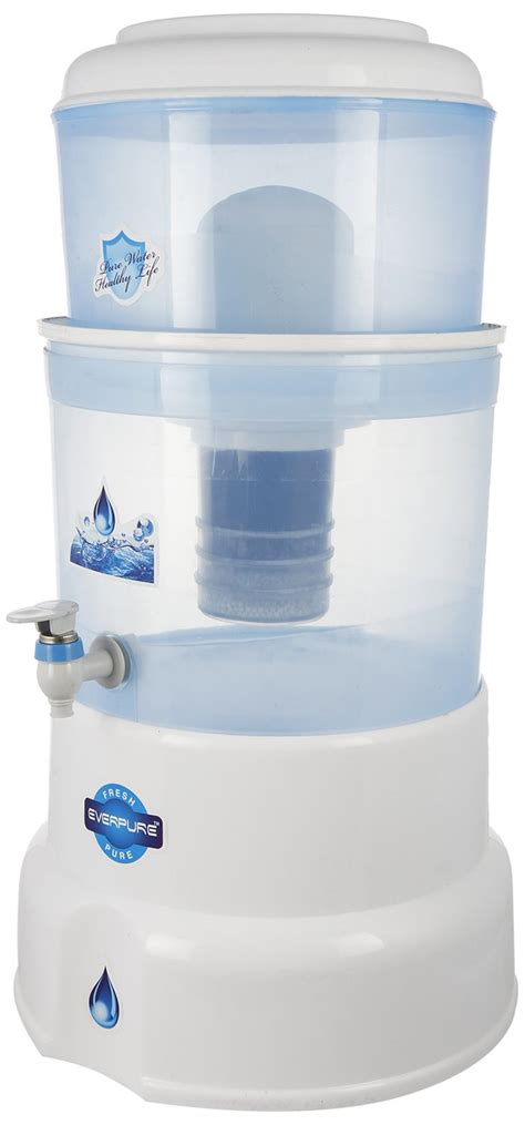 Ever Pure Plastic Water Purifier, 30.5 cm x 30.5 cm x 26 cm, 16 LTR ...