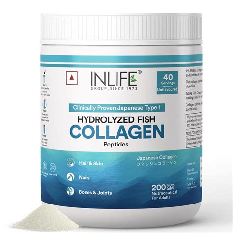 INLIFE Japanese Marine Collagen Supplements | Clinically Proven ...