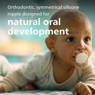 Philips Avent Newborn Ultra Soft Pacifier 4-Pack with Sterilizer Carry Case