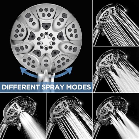 HOPOPRO 6-Mode High Pressure Handheld Shower Head Set, India | Ubuy
