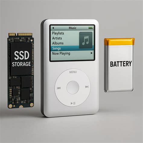 iPod Classic 6Gen SSD Flash Modded iPod - SALE