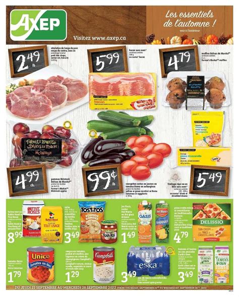 Axep Flyer September 22 to 28