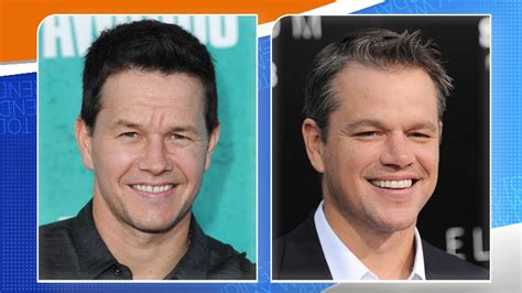 Mark Wahlberg gets mistaken for Matt Damon - TODAY.com