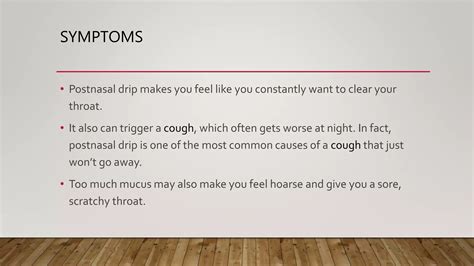 Post nasal drip | PPTX