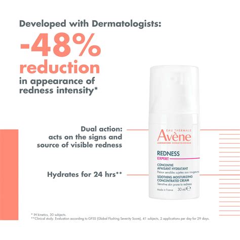 Avène Redness Expert Soothing Moisturizing Cream for Sensitive Skin - 24-Hour Hydration - CTC Health