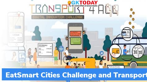 EatSmart Cities Challenge and Transport 4 All Challenge – GKToday