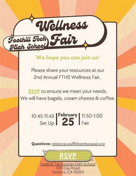 Foothill Technology High School Resource Fair – Ventura County Health ...