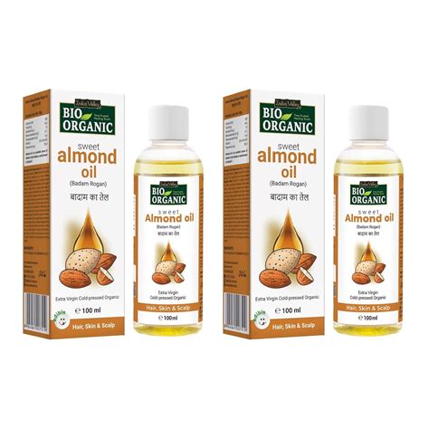 Buy INDUS VALLEY Roghan Badam Sweet Almond Oil for Hair & Skin No ...