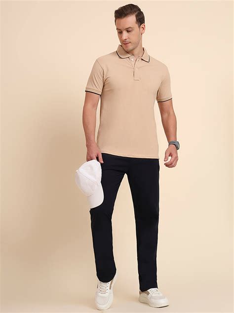 JadeBlue Men's Blue Cotton Blend Track Pant | Regular Fit | Solid ...
