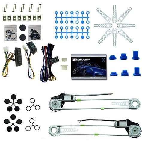 Buy WUPYI Universal 12V Electric Power Window Lift Regulator Conversion ...