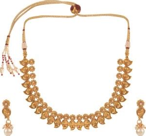 Kord Store Alloy Gold-plated Gold Jewellery Set Price in India - Buy ...