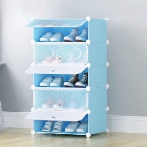 CITRODA Shoe Rack Shoe Stand DIY Plastic Shoerack Portable Storage ...