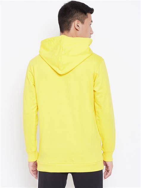 Solid Hoodie Jacket- Yellow – Aesthetic bodies