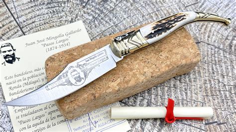 Navaja Bandoleros Españoles Siglos XVIII-XIX "Pasos Largos" | mejor precio|