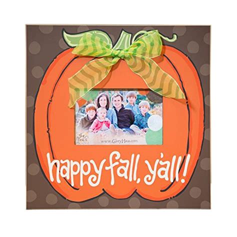 Buy Glory Haus Happy Fall Y'all Pumpkin Frame, 15 x 15-inch Online at ...