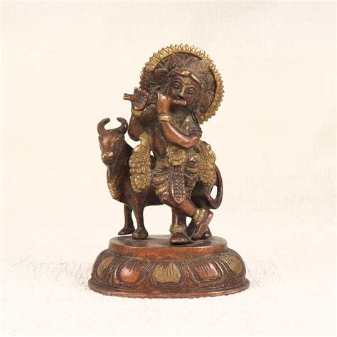 Purchase Brass Lord Krishna Statue | Get Up To 15% Discount