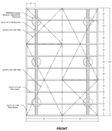 Concrete Shed Foundation Plans A Firm Foundation For A Backyard Shed