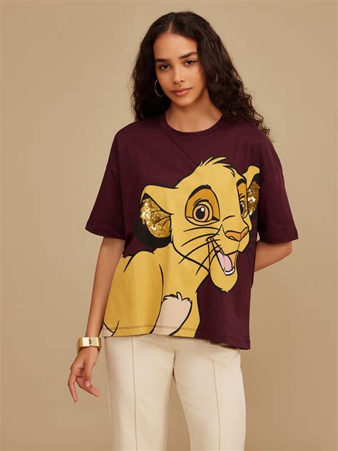 ©Disney Lion King Sequined T-Shirt – KAZO