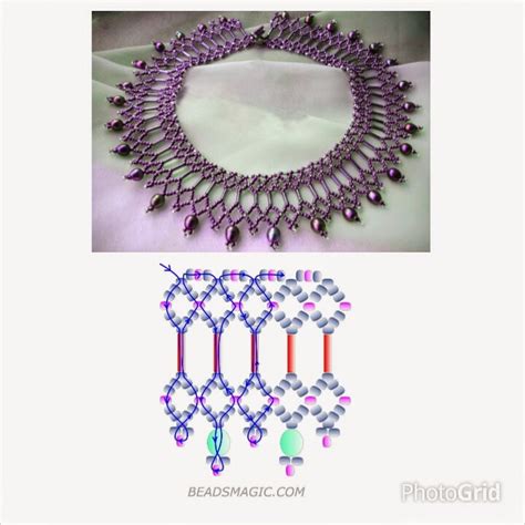Beading Stitch Tutorials Netting 的图像结果