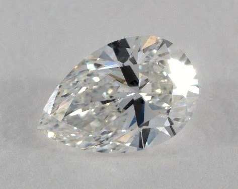 GIA 1.10 Carat F-VS1 Ideal Cut Pear Diamond Falling Edge Pavé Diamond ...