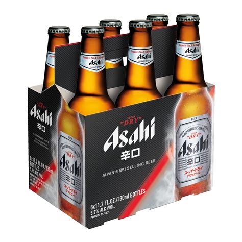 Asahi Super Dry Beer 6 Pack - World Market