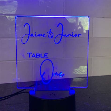 Image result for LED Table Numbers