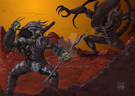 Alien vs Predator Fan Art by lealio-rom on DeviantArt