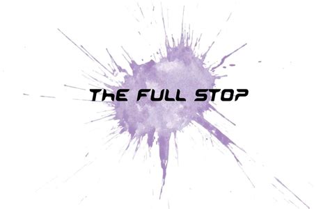 Image result for Full Stop