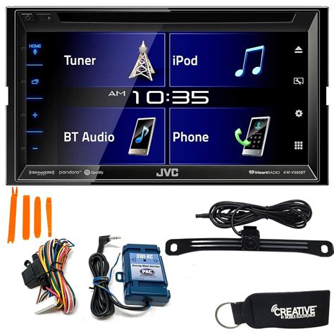 JVC KW-V350BT 6.8" Receiver with Bluetooth, 13-Band EQ + SWI-RC ...