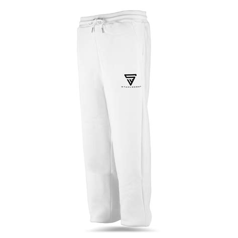 White Jogger Pants School