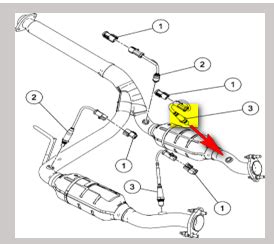 Image result for O2 Sensor Bank 1 3.0L Ford