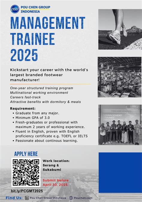 🌟 Exciting News! 🌟 Pou Chen Group Indonesia is thrilled to announce the ...