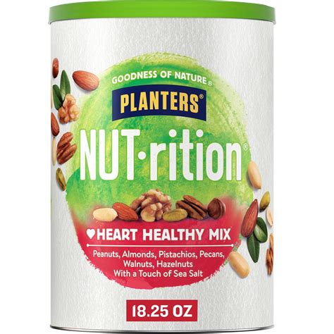 Planters Nuts, Heart Healthy Mix | Fig App