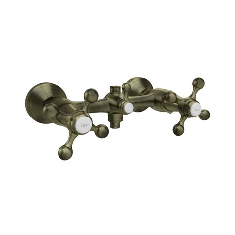 Jaquar 2 Way Wall Mixer Queen's QQT-ABR-7215 Normal Flow - Antique ...