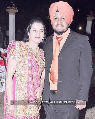 Moninder Kaur and Davinder Singh Kamboj during Satvinder Singh and ...
