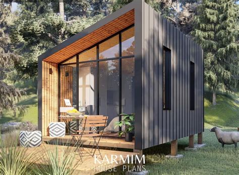 180 Sq. Ft. Nordic Style Tiny House Plans
