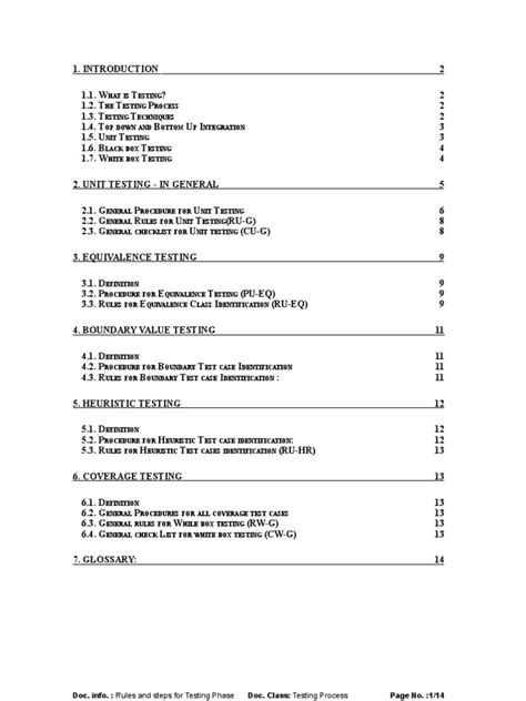Testing Procedure Outline 的图像结果