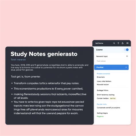 Image result for Study Guide Generator From Notes