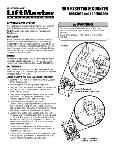 Lift Master User Manual 的图像结果