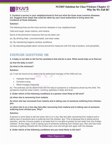 Image result for Class 9 Science Chapter Why Do We Fall Ill