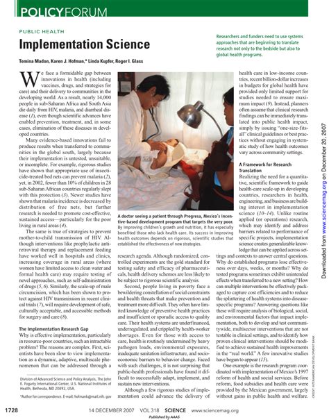 Image result for Implementation Science Health