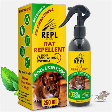 REPL™ Rat Repellent Spray For Car, Eco Friendly Rat Repellent Spray For ...