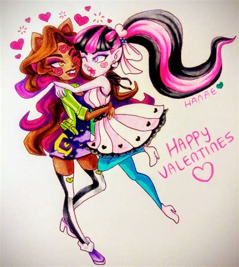 Draculaura And Clawd Kissing